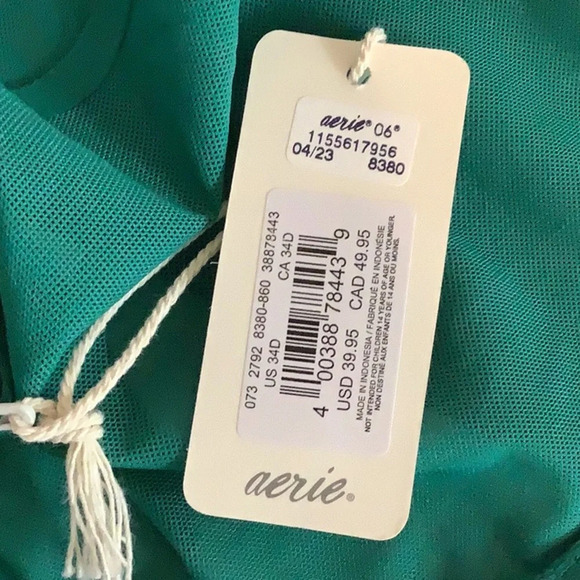 Aerie 34D SMOOTHEZ Mesh Unlined Bra. New With Tags. - Picture 4 of 4